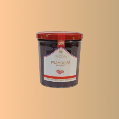 Confiture de framboise au sucre de canne