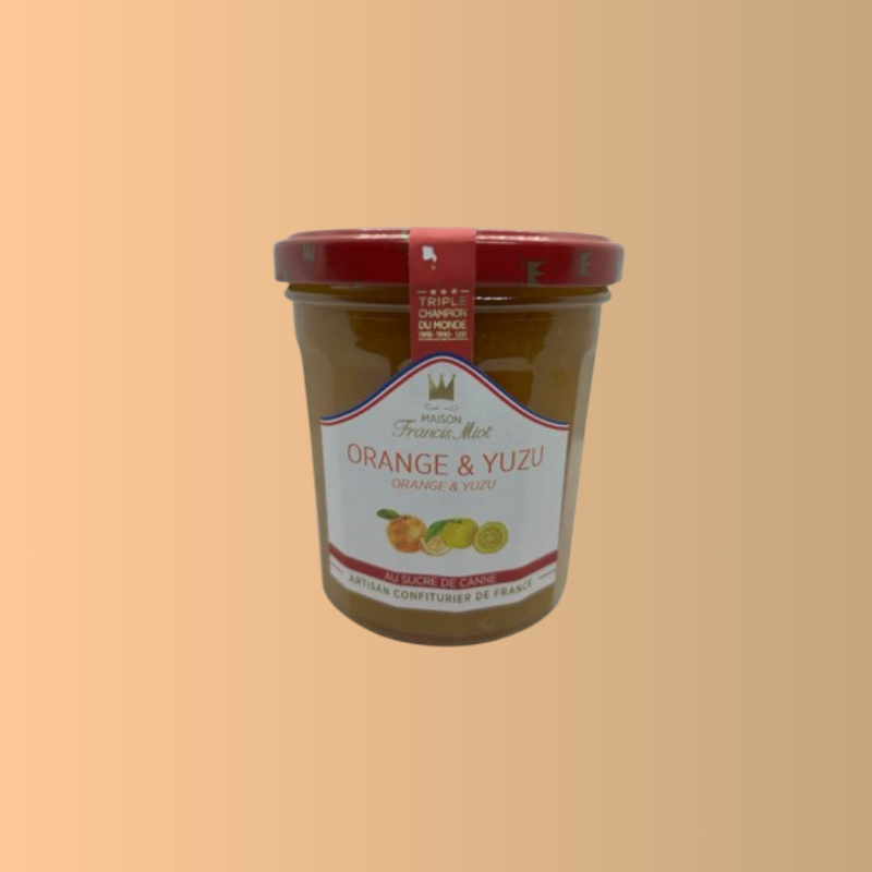 Confiture orange & yuzu au sucre de canne Confiture orange & yuzu au sucre de canne